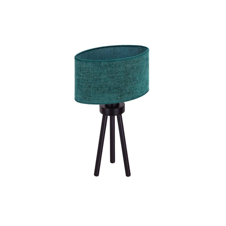 Duolla - Bordslampa OVAL 1xE27/15W/230V diameter 30 cm grön