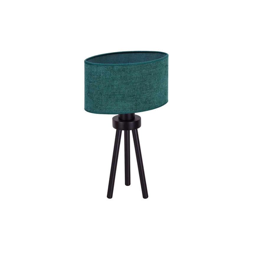 Duolla - Bordslampa OVAL 1xE27/15W/230V diameter 30 cm grön