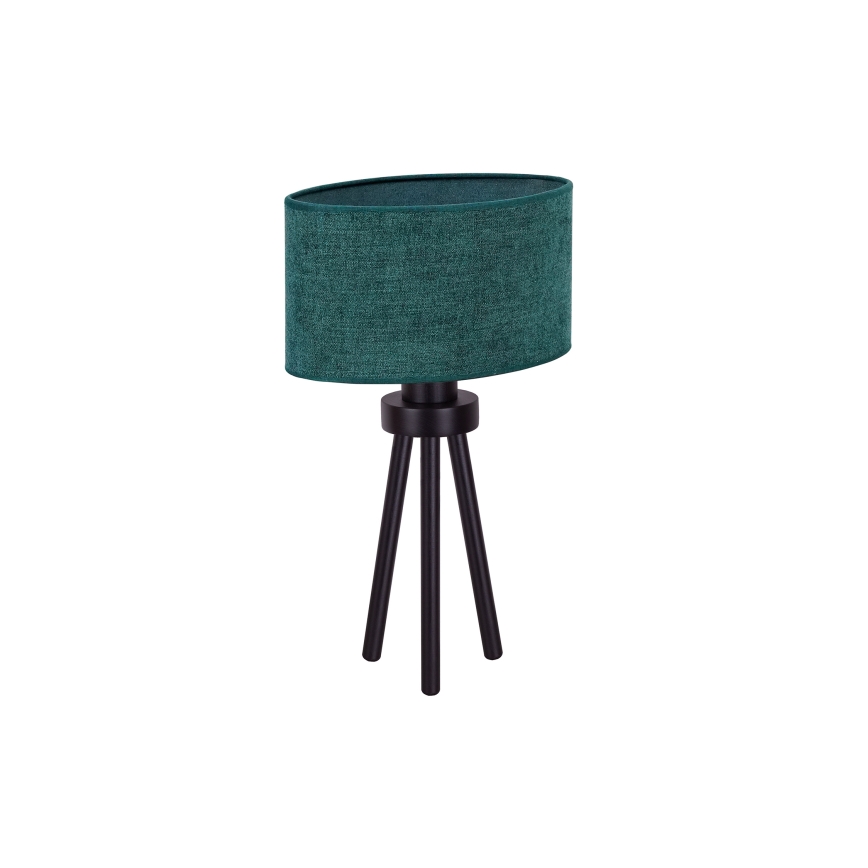 Duolla - Bordslampa OVAL 1xE27/15W/230V diameter 30 cm grön