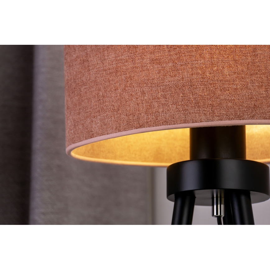 Duolla - Bordslampa OVAL 1xE27/15W/230V diameter 30 cm rosa
