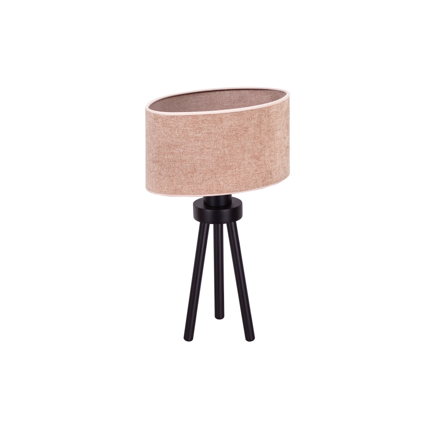 Duolla - Bordslampa OVAL 1xE27/15W/230V diameter 30 cm rosa