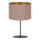 Duolla - Bordslampa ROLLER 1xE14/15W/230V diameter 20 cm beige/guld