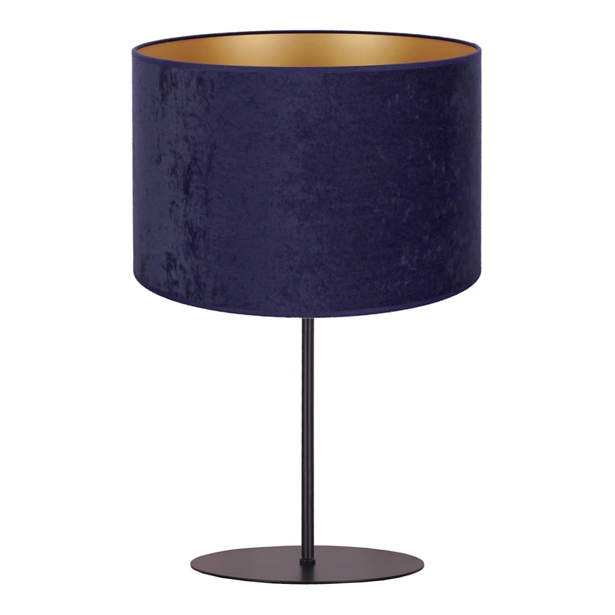 Duolla - Bordslampa ROLLER 1xE14/15W/230V diameter 20 cm blå/guld