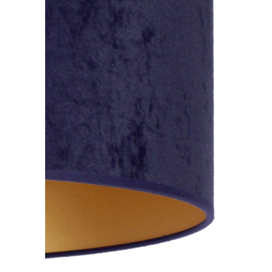 Duolla - Bordslampa ROLLER 1xE14/15W/230V diameter 20 cm blå/guld