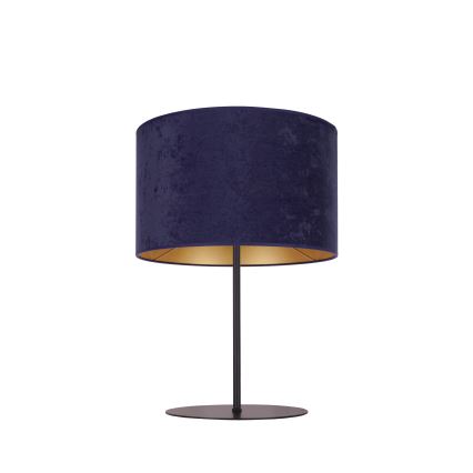 Duolla - Bordslampa ROLLER 1xE14/15W/230V diameter 20 cm blå/guld