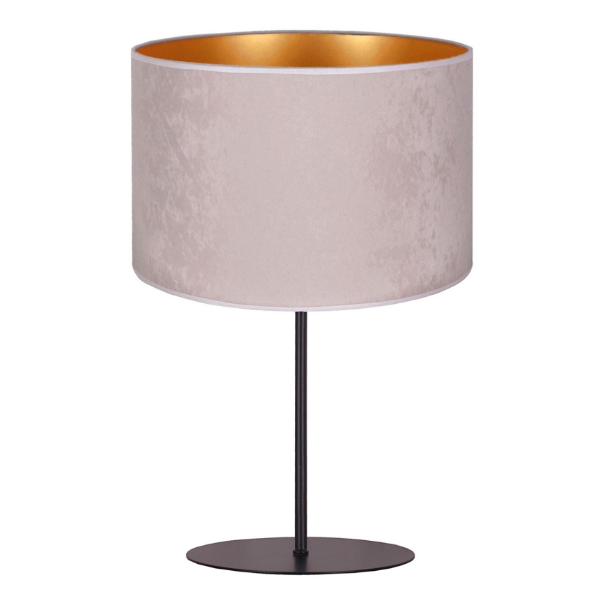 Duolla - Bordslampa ROLLER 1xE14/15W/230V diameter 20 cm grå/guld