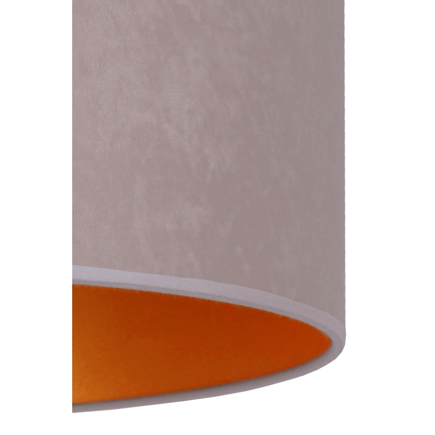 Duolla - Bordslampa ROLLER 1xE14/15W/230V diameter 20 cm grå/guld