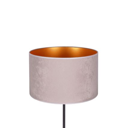 Duolla - Bordslampa ROLLER 1xE14/15W/230V diameter 20 cm grå/guld