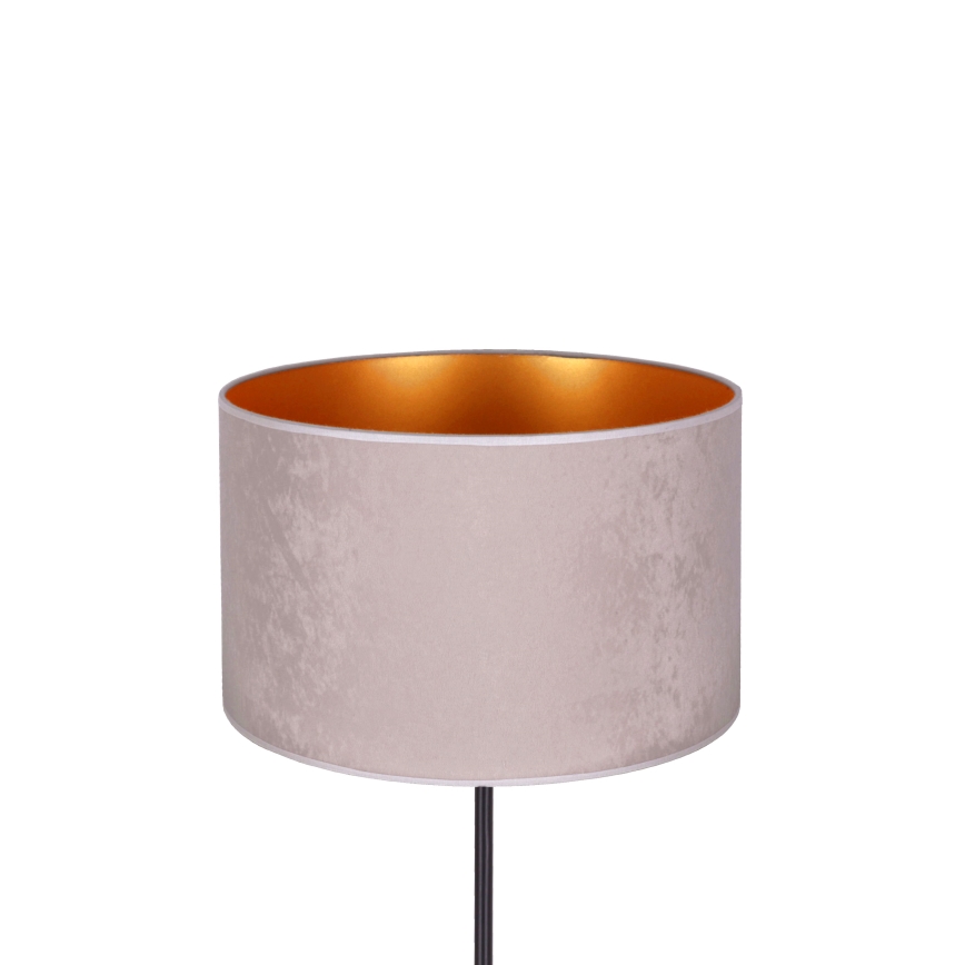 Duolla - Bordslampa ROLLER 1xE14/15W/230V diameter 20 cm grå/guld