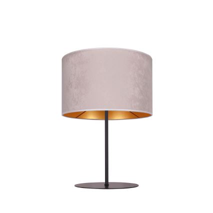 Duolla - Bordslampa ROLLER 1xE14/15W/230V diameter 20 cm grå/guld