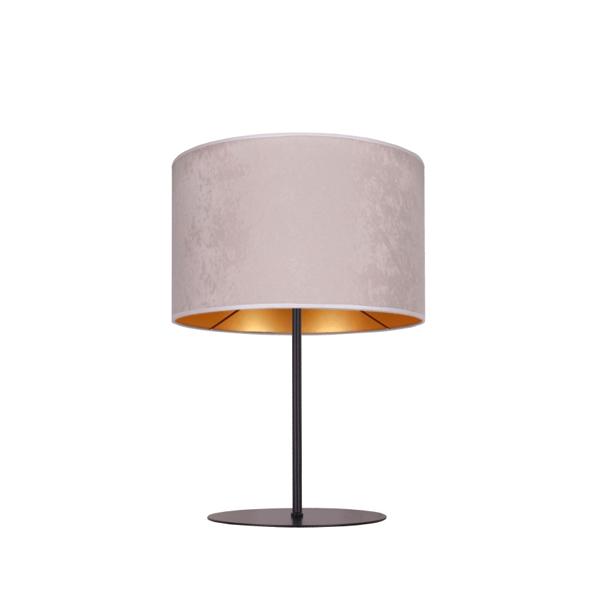 Duolla - Bordslampa ROLLER 1xE14/15W/230V diameter 20 cm grå/guld