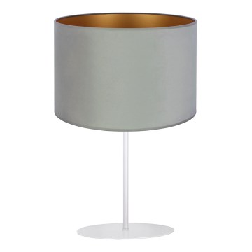 Duolla - Bordslampa ROLLER 1xE14/15W/230V diameter 20 cm Ljusgrön/guld