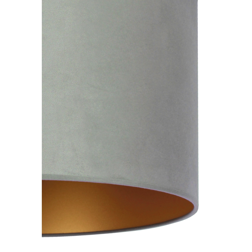 Duolla - Bordslampa ROLLER 1xE14/15W/230V diameter 20 cm Ljusgrön/guld