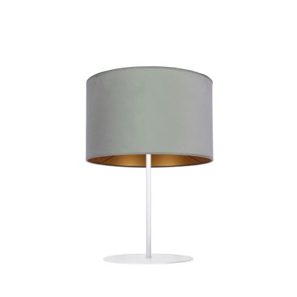 Duolla - Bordslampa ROLLER 1xE14/15W/230V diameter 20 cm Ljusgrön/guld