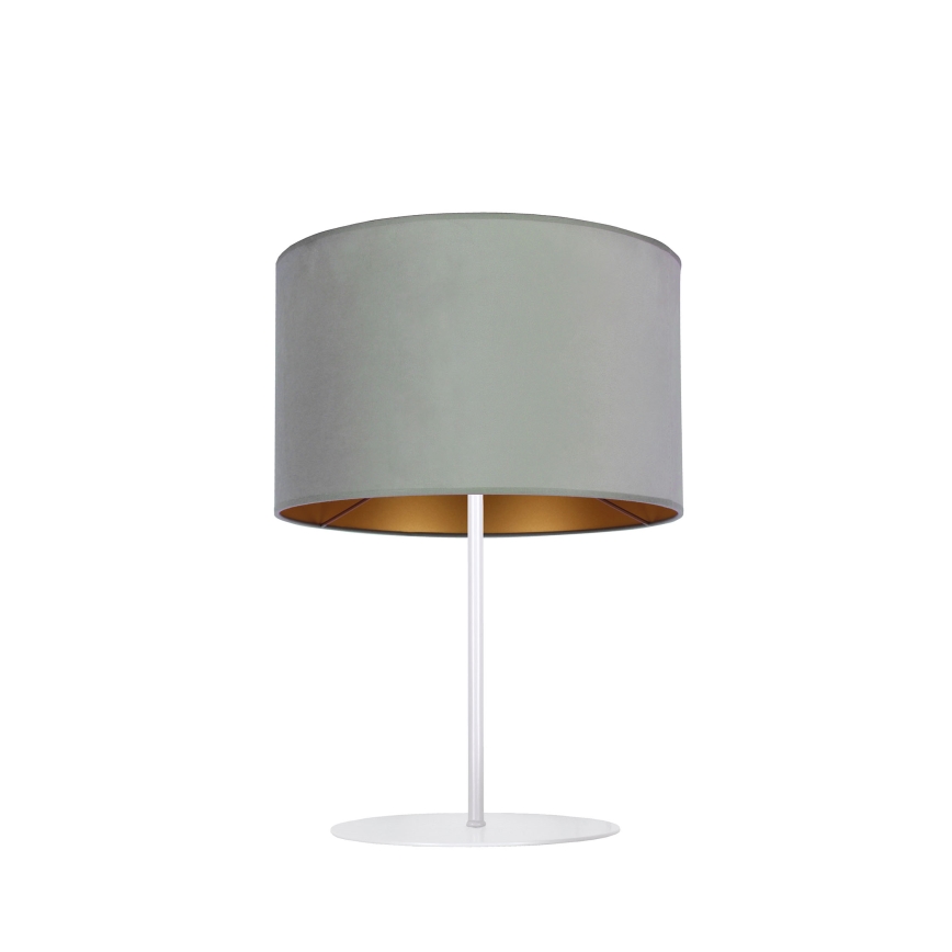 Duolla - Bordslampa ROLLER 1xE14/15W/230V diameter 20 cm Ljusgrön/guld
