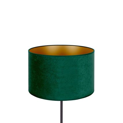 Duolla - Bordslampa ROLLER 1xE14/15W/230V diameter 20 cm mörkgrön/guld