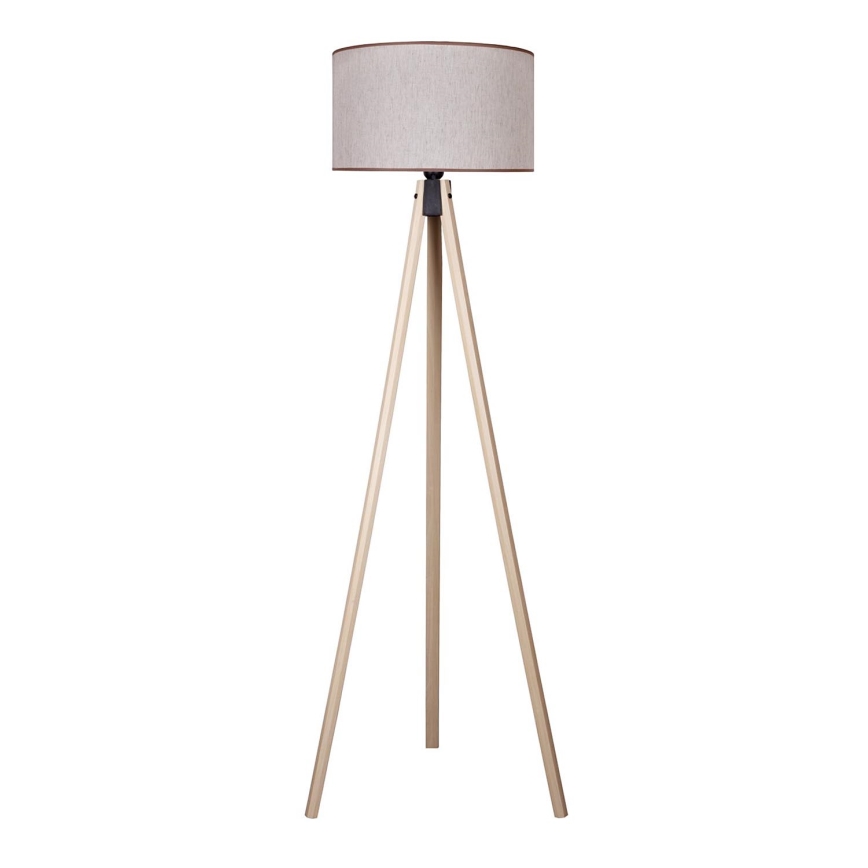 Duolla - Golvlampa 1xE27/60W/230V diameter 44 cm beige