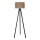 Duolla - Golvlampa 1xE27/60W/230V diameter 44 cm brun/wenge