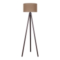 Duolla - Golvlampa 1xE27/60W/230V diameter 44 cm brun/wenge
