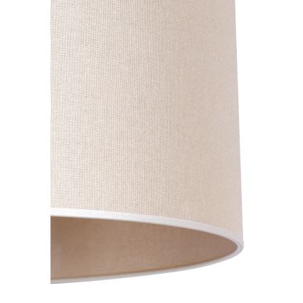 Duolla - Golvlampa 1xE27/60W/230V diameter 44 cm grädde/vit