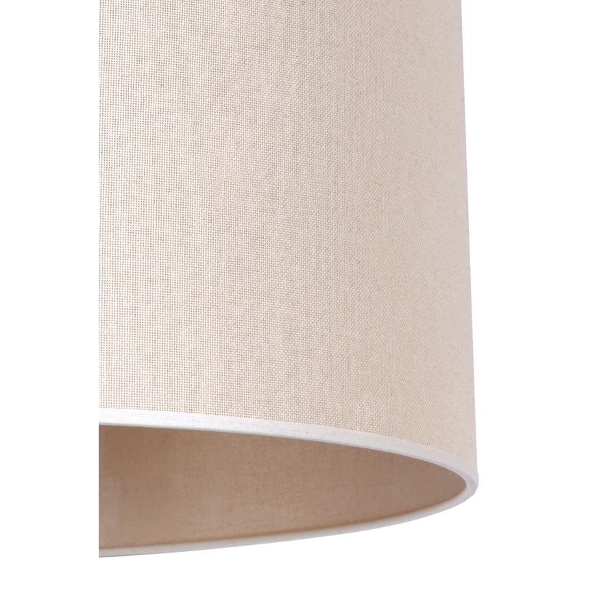 Duolla - Golvlampa 1xE27/60W/230V diameter 44 cm grädde/vit