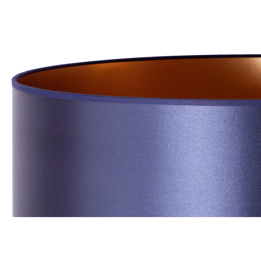 Duolla - Golvlampa CANNES 1xE27/15W/230V diameter 45 cm lila/koppar/svart