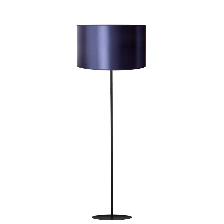 Duolla - Golvlampa CANNES 1xE27/15W/230V diameter 45 cm lila/koppar/svart