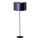 Duolla - Golvlampa CANNES 1xE27/15W/230V diameter 45 cm lila/silver/svart