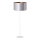 Duolla - Golvlampa CANNES 1xE27/15W/230V diameter 45 cm silver/koppar/vit