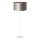Duolla - Golvlampa CANNES 1xE27/15W/230V diameter 45 cm silver/koppar/vit