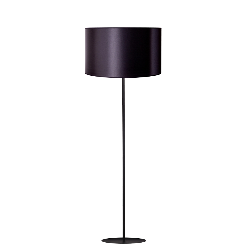 Duolla - Golvlampa CANNES 1xE27/15W/230V diameter 45 cm svart/koppar
