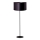 Duolla - Golvlampa CANNES 1xE27/15W/230V diameter 45 cm svart/silver