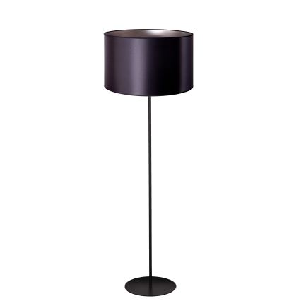 Duolla - Golvlampa CANNES 1xE27/15W/230V diameter 45 cm svart/silver