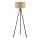 Duolla - Golvlampa DUO 1xE27/60W/230V diameter 44 cm beige/brun