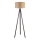 Duolla - Golvlampa DUO 1xE27/60W/230V diameter 44 cm beige/wenge