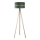 Duolla - Golvlampa DUO 1xE27/60W/230V diameter 44 cm grön/beige