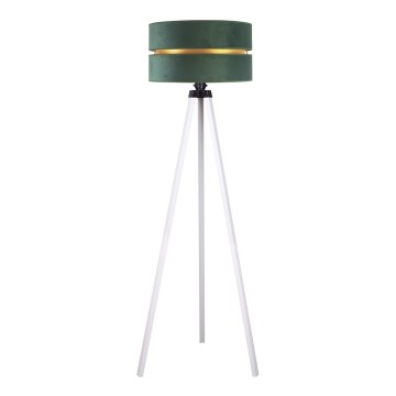 Duolla - Golvlampa DUO 1xE27/60W/230V diameter 44 cm grön/vit