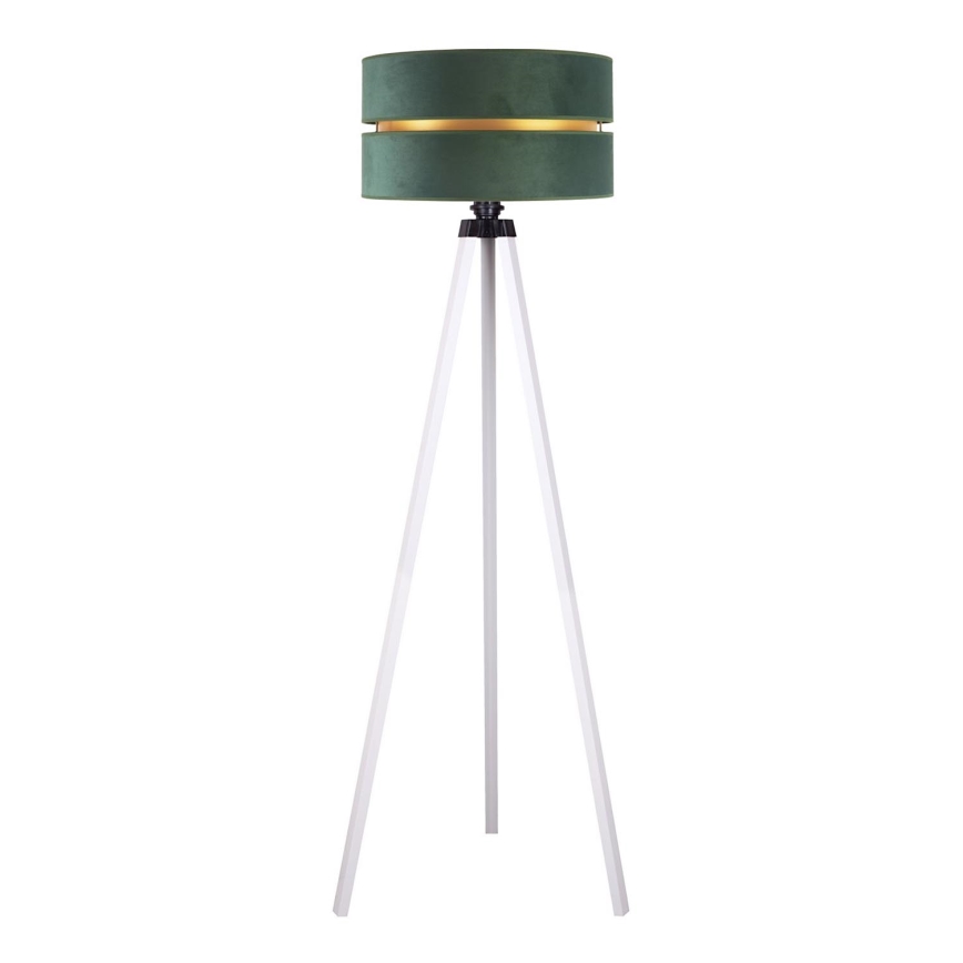 Duolla - Golvlampa DUO 1xE27/60W/230V diameter 44 cm grön/vit