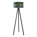 Duolla - Golvlampa DUO 1xE27/60W/230V diameter 44 cm grön/wenge