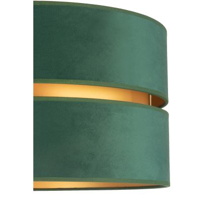 Duolla - Golvlampa DUO 1xE27/60W/230V diameter 44 cm grön/wenge