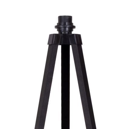 Duolla - Golvlampa DUO 1xE27/60W/230V diameter 44 cm svart/wenge