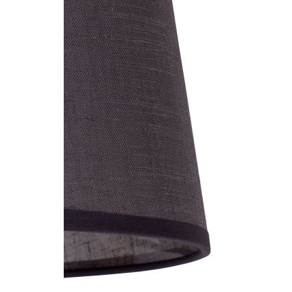 Duolla - Lampskärm för bordslampa CLASSIC M E27 diameter 24 cm antracit