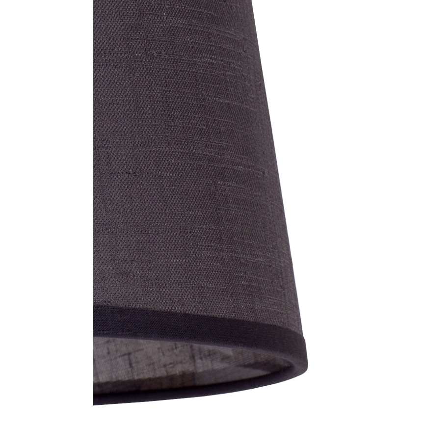 Duolla - Lampskärm för bordslampa CLASSIC M E27 diameter 24 cm antracit