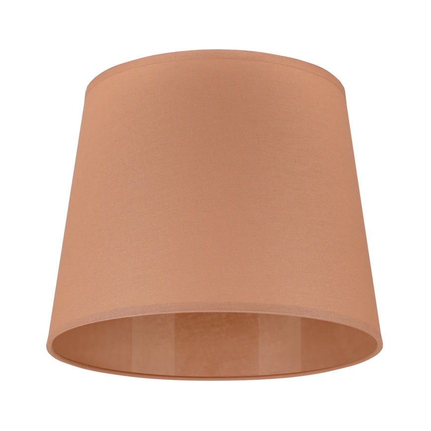 Duolla - Lampskärm för bordslampa CLASSIC M E27 diameter 24 cm brun