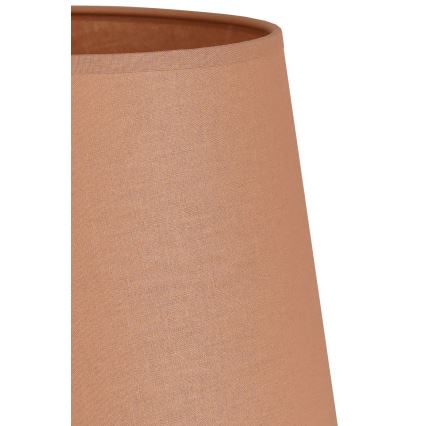 Duolla - Lampskärm för bordslampa CLASSIC M E27 diameter 24 cm brun