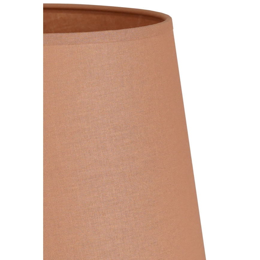 Duolla - Lampskärm för bordslampa CLASSIC M E27 diameter 24 cm brun