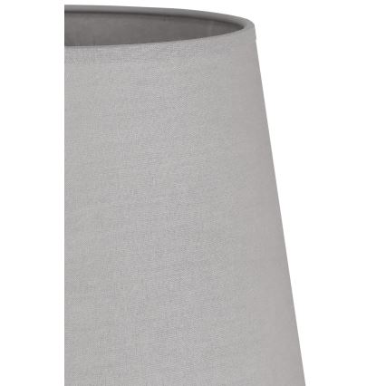 Duolla - Lampskärm för bordslampa CLASSIC M E27 diameter 24 cm grå