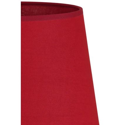 Duolla - Lampskärm för bordslampa CLASSIC M E27 diameter 24 cm röd