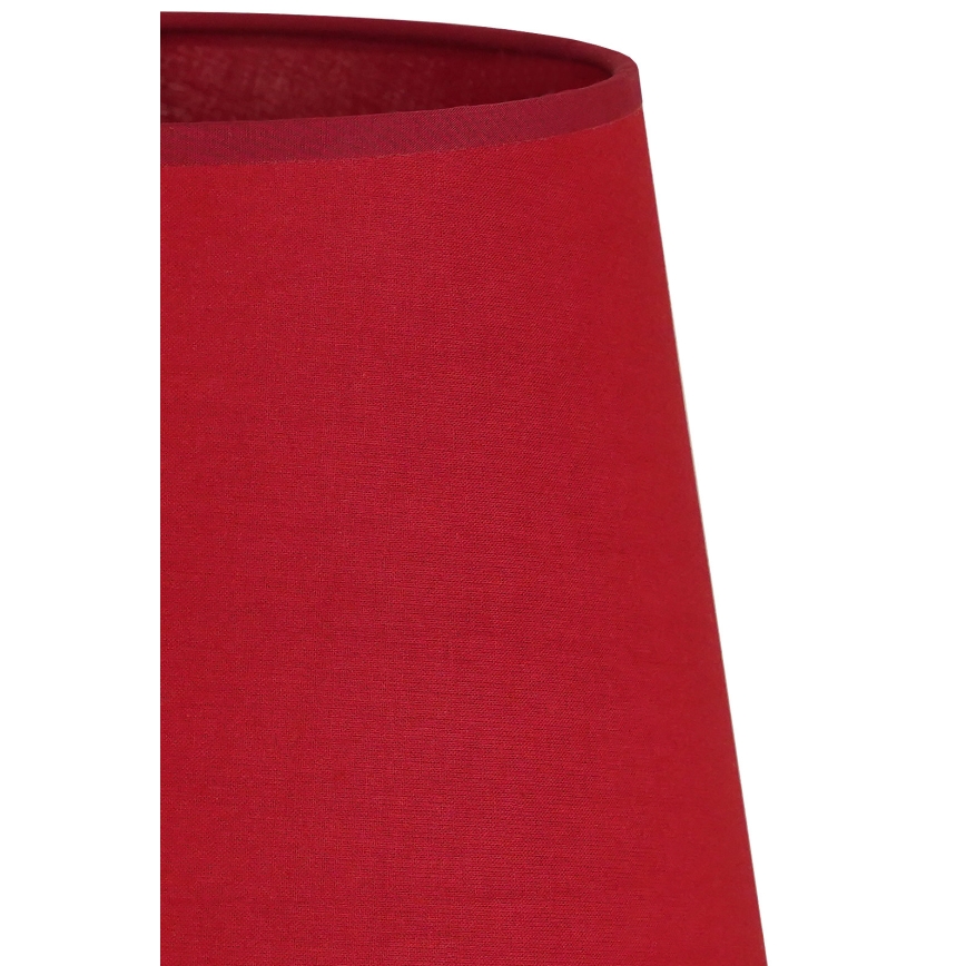 Duolla - Lampskärm för bordslampa CLASSIC M E27 diameter 24 cm röd