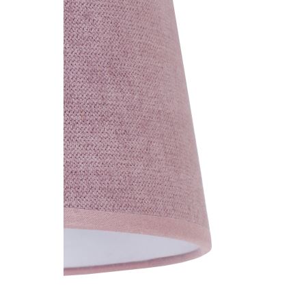 Duolla - Lampskärm för bordslampa CLASSIC M E27 diameter 24 cm rosa